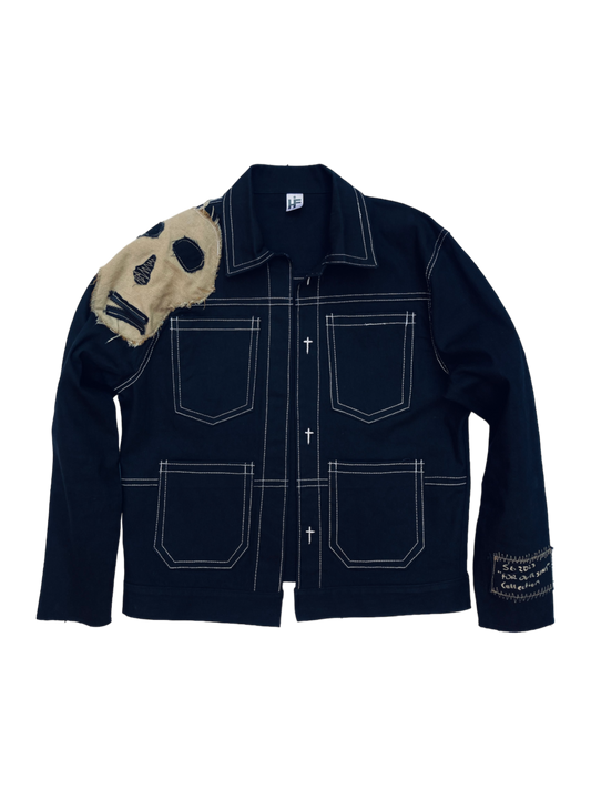 Ghost night denim jacket